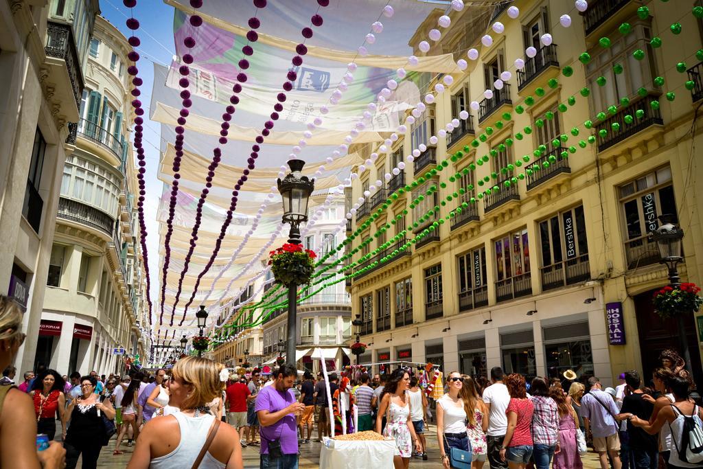 Apartamentos Momas La Casa De Mama Málaga Kültér fotó